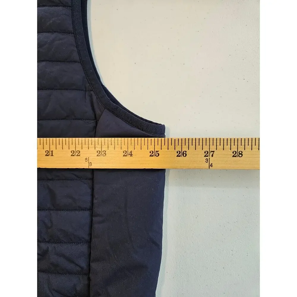 Greyson Men's XXL Navy Quilted Golf Vest Full Zip Insulated McKinnie Green 2022